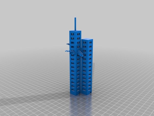 9 11 3d çizgi 3D print model - Mito3D