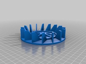 ventline fã de substituição 3,2 mm do eixo da corrente ar A impressão 3d 3d print model - Mito3D