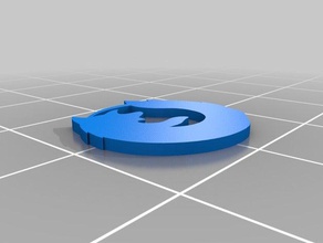 firefox-logo quantum 3d-drucken 3d-logo firefox logo 3d print model - Mito3D