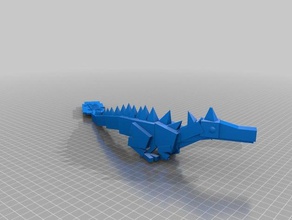 raptor-überraschung Dinosaurier 3d-drucken 3d print model - Mito3D