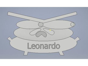 leonardo potato origins 2d art evil mean 3d print model - Mito3D