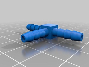 il mio personalizzato tubo connettore generator2 all'aperto e giardino su misura 3d print model - Mito3D