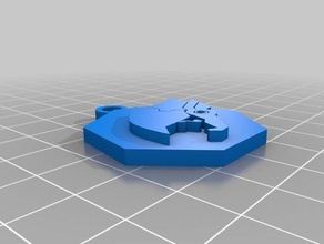 pharah overwatch keychain 3d printing 3d print model - Mito3D