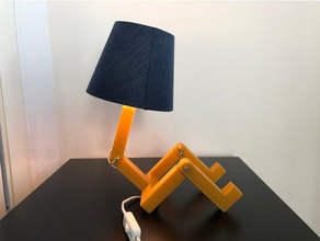 depresif küçük lamba dekor mafsallı masa lambası 3d print model - Mito3D