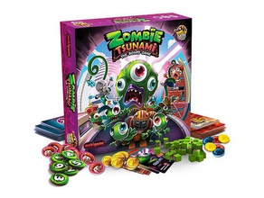 zombie tsunami gioco da tavolo componenti di denaro monete giochi e giocattoli 3d print model - Mito3D