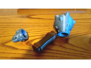 baby's first mace toy & game accessories 3d print model - Mito3D
