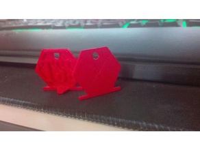 airsoft target plate sport & outdoors 6mm accesories shooting 3d print model - Mito3D