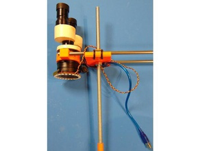 bricolage microscope stéréo de titulaire l'électronique le 3d print model - Mito3D