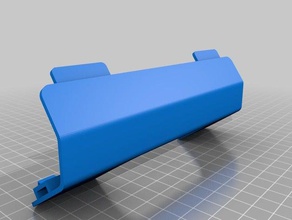 ford fiesta xr2 towing eye cover automotive 3d print model - Mito3D