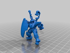 heroes storm lt morales medic - repaired people 3d miniatures anycubic photon 3d print model - Mito3D