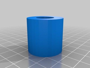 my customized cylindrical spacer parts 3d print model - Mito3D