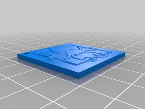 mazeret cazibesi Anahtarlık 3d baskı alibi oyun gökkuşağı altı kuşatma oyuncak 3d print model - Mito3D