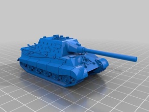 commandant de tigre L'impression 3d 3d print model - Mito3D