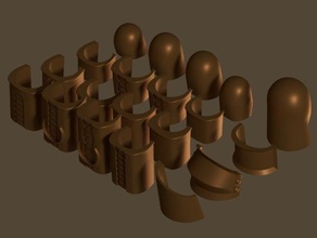dito pezzi infinity gauntlet oggetti di scena frullatore guanto sfida infinito la marvel thanos 3d print model - Mito3D