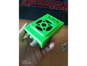 xh-m510 tda7498 dc 14-34 box - Elektronik 3d print model - Mito3D