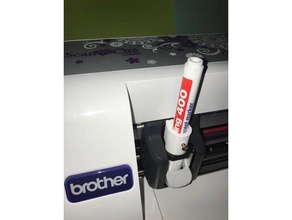 brother scanncut univeral pen holder parts 3d print model - Mito3D