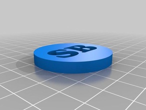 poker chip big blind small dealer toys & games 3d print model - Mito3D