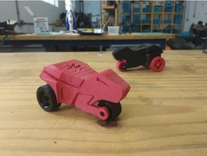 capivara Auto Fahrzeuge Spielzeug - 3d print model - Mito3D