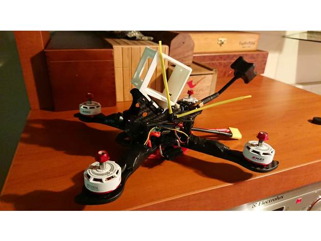 flip runcam3 iflight transframe x5 quadro câmera iflightix5 3D print model - Mito3D