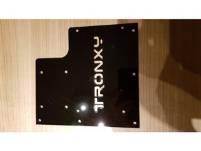tronxy x5s mks gen14 & octopi plate lasercut 3d printer parts 3d print model - Mito3D