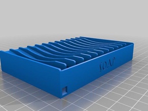 anpassbare self Entwässerung Seifenschale v 2 Bad customizer minimal minimalistisch parametric selbstentleerend Seifenablage 3d print model - Mito3D