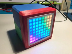 rgb-box diy 8x8 led-matrix Wecker arduino blynk Uhr colorduino Fall nodemcu v3 rgb-matrix 3d print model - Mito3D