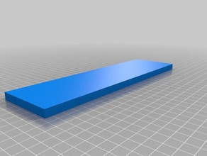 3d barra curva fechada 3d print model - Mito3D