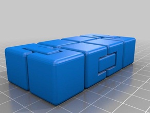 fidget cube toys & games infinite 3d print model - Mito3D