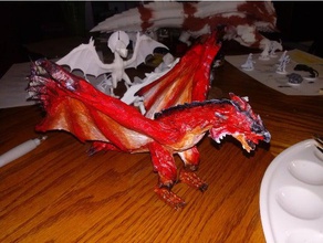 rathalos - monster hunter v2 removable tail games 28mm capcom d20 dragon dragons dungeon dungeons pathfinder rpg 3d print model - Mito3D