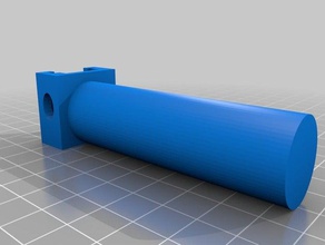 vertical grip props airsoft attachment 3d print model - Mito3D