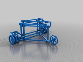 uçan zemin mini araba taslak kenarları araç kenar 3d print model - Mito3D
