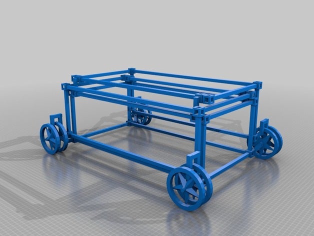 flying ground long car draft edges vehicles edge vehicle 3D print model - Mito3D