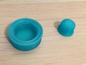 inflatable pool cap plug replacement parts designspark mechanical openscad threaded 3d print model - Mito3D