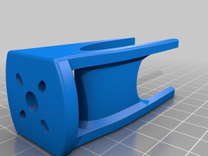 vas wraith micro twin puller motor mounts left & right 3d printing 3d print model - Mito3D
