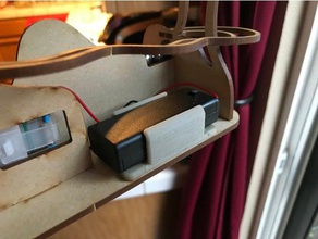 solarbotics gravitrack battery holder 3d print model - Mito3D