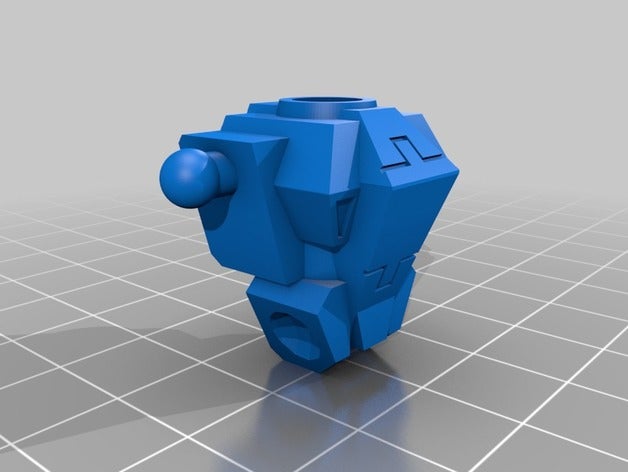 tau battlesuit torso games 40k 3D print model - Mito3D