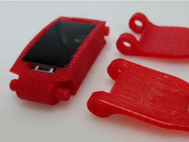 fitbit charge 2 band accessori braccialetto 3D print model - Mito3D