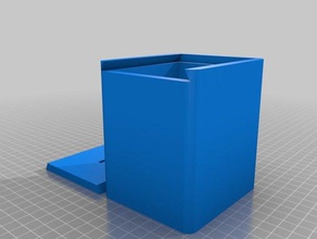 meine angepasste parametrische box-Aufkleber mit abgerundeten Ecken Container kundengebundene 3d print model - Mito3D