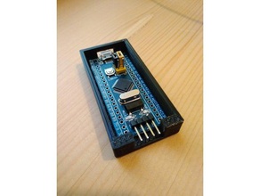 pilule bleue stm32f103 usb-logements seulement de l'électronique 3d print model - Mito3D