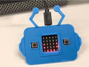 microbit robot head learning 3d print model - Mito3D