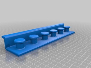 hook panel small shelf household 3d print model - Mito3D