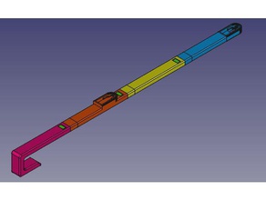 gli elementi di fissaggio ikea stugvik doccia rack bagno hook montaggio 3d print model - Mito3D