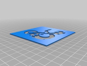 dungeons dragons estêncil ferramentas de arte personalizado 3d print model - Mito3D