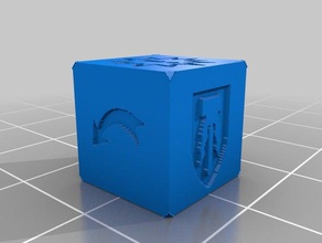 shadespire defensa dados cubo los personalizado 3d print model - Mito3D