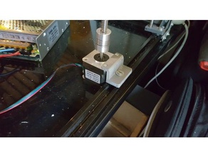 zmotorholderx2 3d printer parts 3d print model - Mito3D
