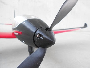 avión rc spinner r c vehículos dron drone el fpv planeador rcairplane rcplane accesorios 3d print model - Mito3D