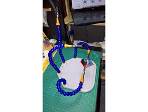 soldering station - third hand tools flexible arm 3d print model - Mito3D