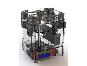 tantillus r 3d yazıcılar merlin sıcak uç 3d print model - Mito3D