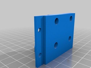 anet a2 z-bbracket entegre endstop 3d yazıcı parçaları modifiye yükseltme yükseltir 3d print model - Mito3D