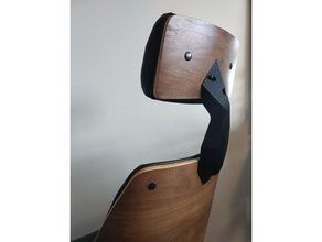cove chaise de bureau structube tête reste extender 3d print model - Mito3D